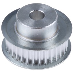 1 pcs - RS PRO Timing Belt Pulley, Aluminium 6mm Belt Width x 2.5mm Pitch, 32 Tooth