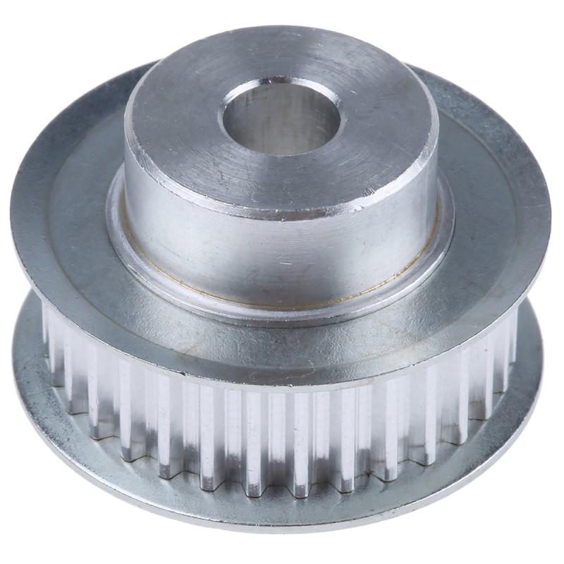 1 pcs - RS PRO Timing Belt Pulley, Aluminium 6mm Belt Width x 2.5mm Pitch, 32 Tooth