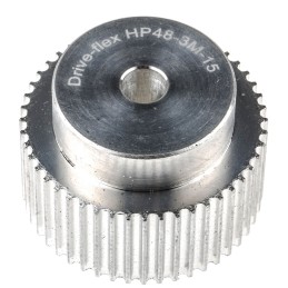 1 pcs - RS PRO Timing Belt Pulley, Aluminium 15mm Belt Width x 3mm Pitch, 48 Tooth