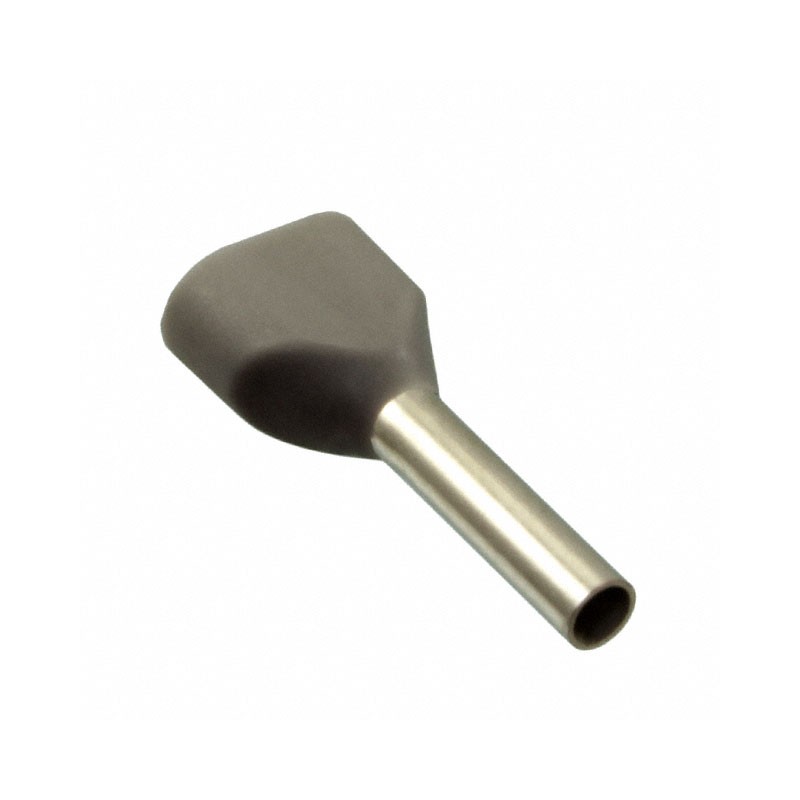 1 pcs : 9018520000 - CONN FERRL DIN 2X18AWG GRY