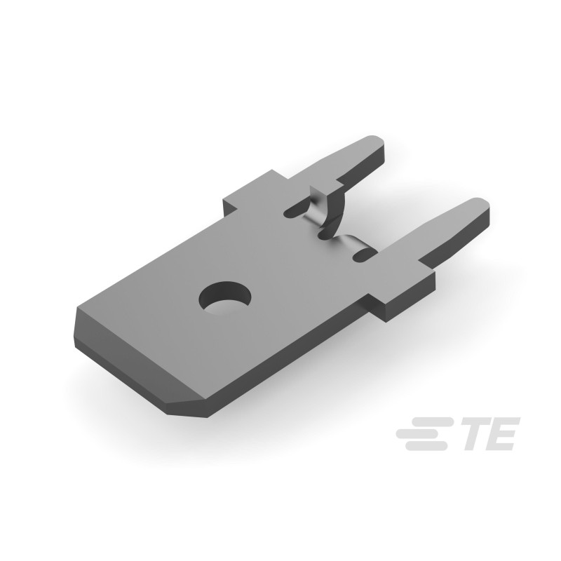 1 pcs : 63824-5 - FASTON .250 (6.35 MM) PCB TAB TP