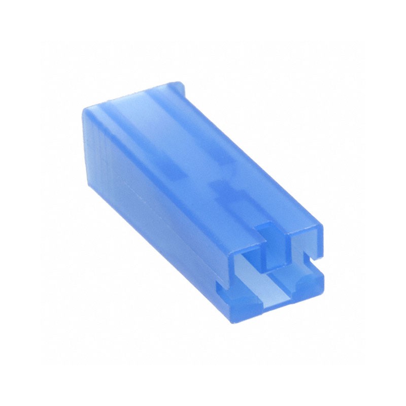 1 pcs : 172076-6 - CONN RCPT HOUSING 0.25 1POS BLUE