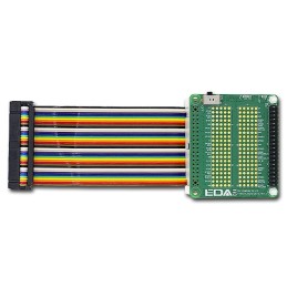 1 pcs : ED-PI400PROT-R - I/O CABLE W/ PCB ASSY RASP Pi400
