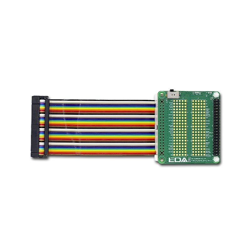 1 pcs : ED-PI400PROT-R - I/O CABLE W/ PCB ASSY RASP Pi400