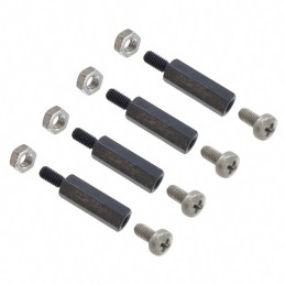 1 pcs : VL-HDW-105 - 4 SCREWS, NUTS&BRASS STAND-OFFS