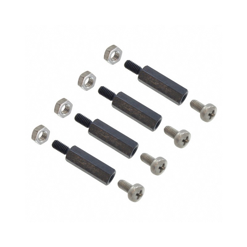 1 pcs : VL-HDW-105 - 4 SCREWS, NUTS&BRASS STAND-OFFS