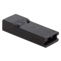 1 pcs : 1-735075-5 - CONN RCPT HSG 0.25 1POS BLACK