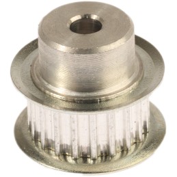 1 pcs - RS PRO Timing Belt Pulley, Aluminium 6mm Belt Width x 2.5mm Pitch, 20 Tooth