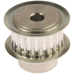 1 pcs - RS PRO Timing Belt Pulley, Aluminium 6mm Belt Width x 2.5mm Pitch, 20 Tooth