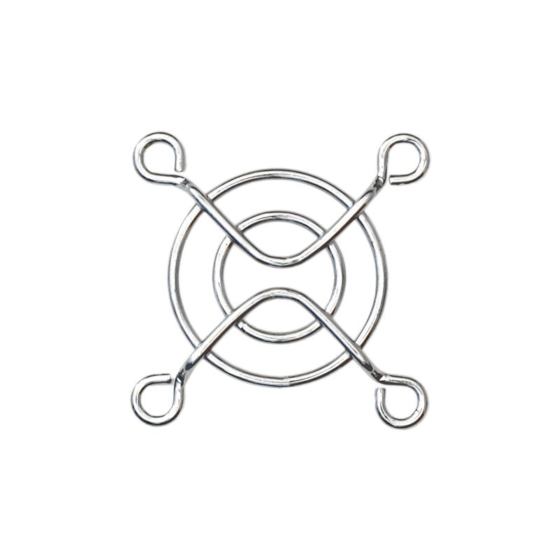 1 pcs : SC40-W2 - 40MM FAN GUARD NICKEL CHROME