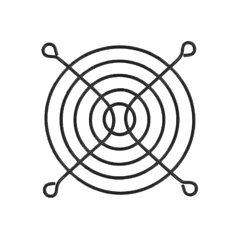 1 pcs : 08172-02 - FAN GUARD 80MM METAL BALCK