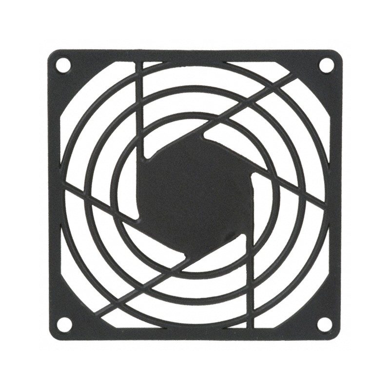 1 pcs : 09080-G - FAN GUARD 80MM PLASTIC