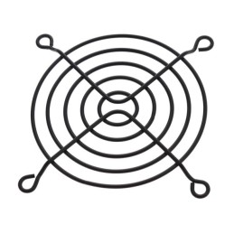 1 pcs : SGR-31B - FAN FINGER GUARD 80MM W/ BLACK F