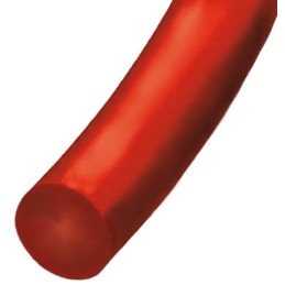 1 pcs - RS PRO 30m 8mm diameter Red Round Polyurethane Belt for use with 80mm minimum pulley diameter