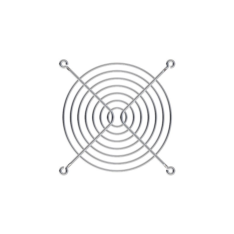 1 pcs : SC120-W13 - 120MM FAN GUARD NICKEL CHROME