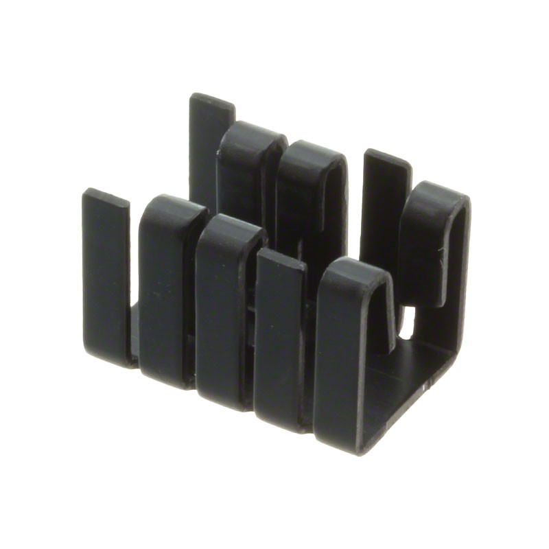 1 pcs : ATS-PCB1064 - HEATSINK TO-220 CLIP-ON BLACK