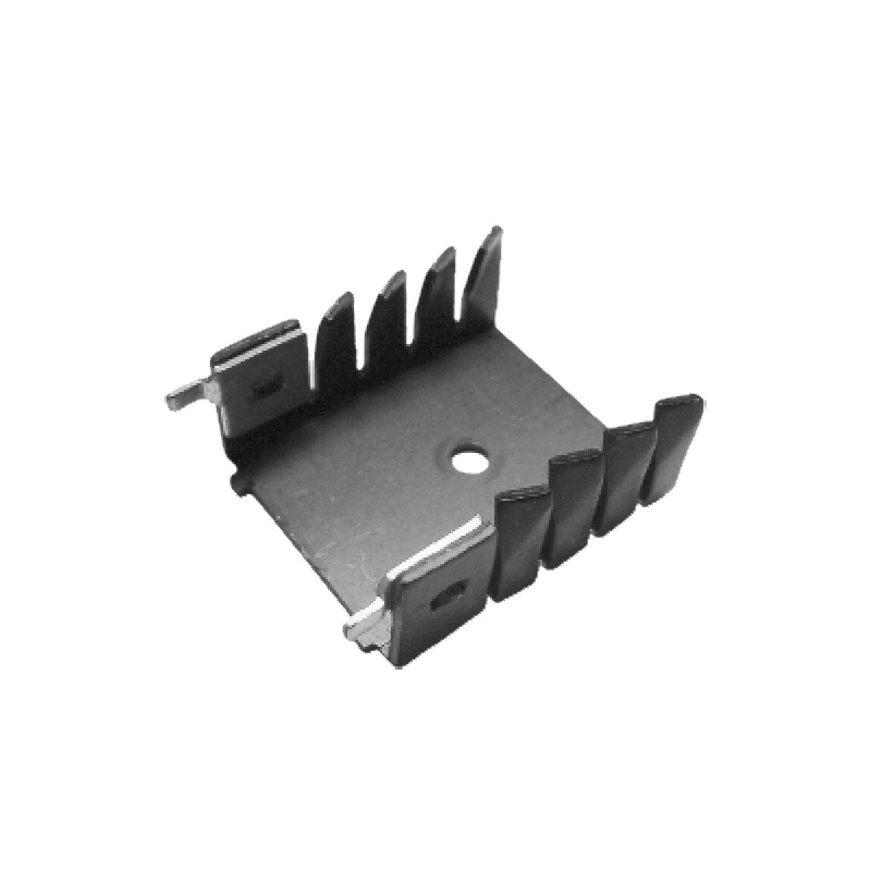 1 pcs : ATS-PCB1036 - HEATSINK TO-220 W/TAB BLACK