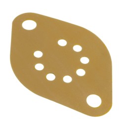 1 pcs : CD-02-05-3-8 - THERM PAD 39.37X26.67MM ORANGE