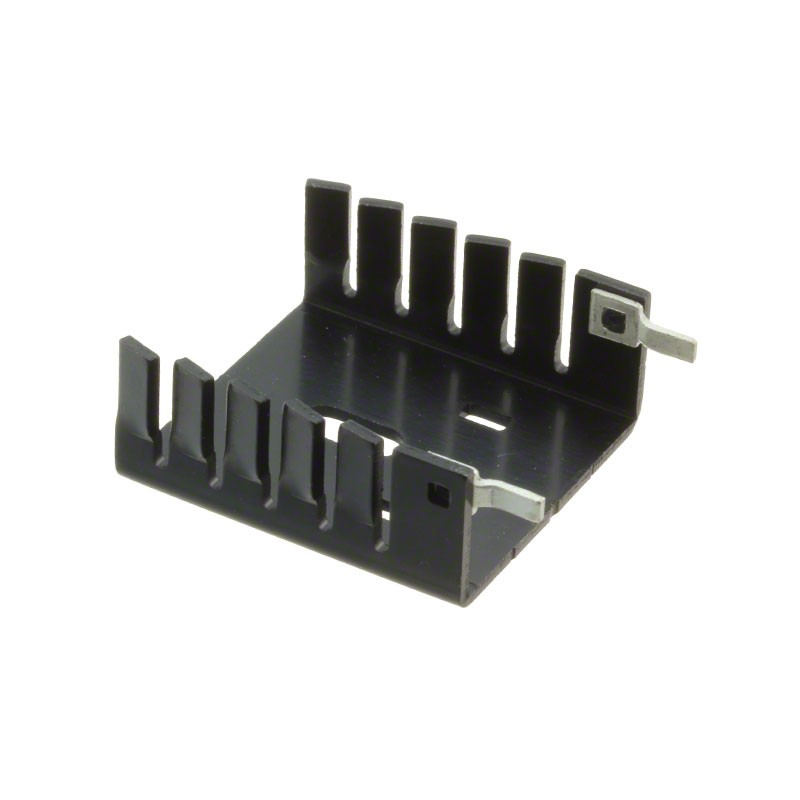 1 pcs : ATS-PCB1034 - HEATSINK TO-220 W/TAB BLACK