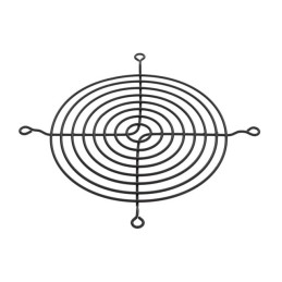 1 pcs : SGR-47B - 120MM FINGER GUARD BLK