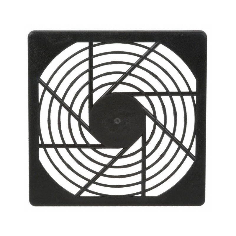 1 pcs : QSG-92-02 - FAN GUARD 92MM PLASTIC