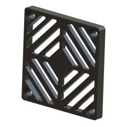 1 pcs : RFG-120-T - FAN FINGER GUARD BLACK 120X120