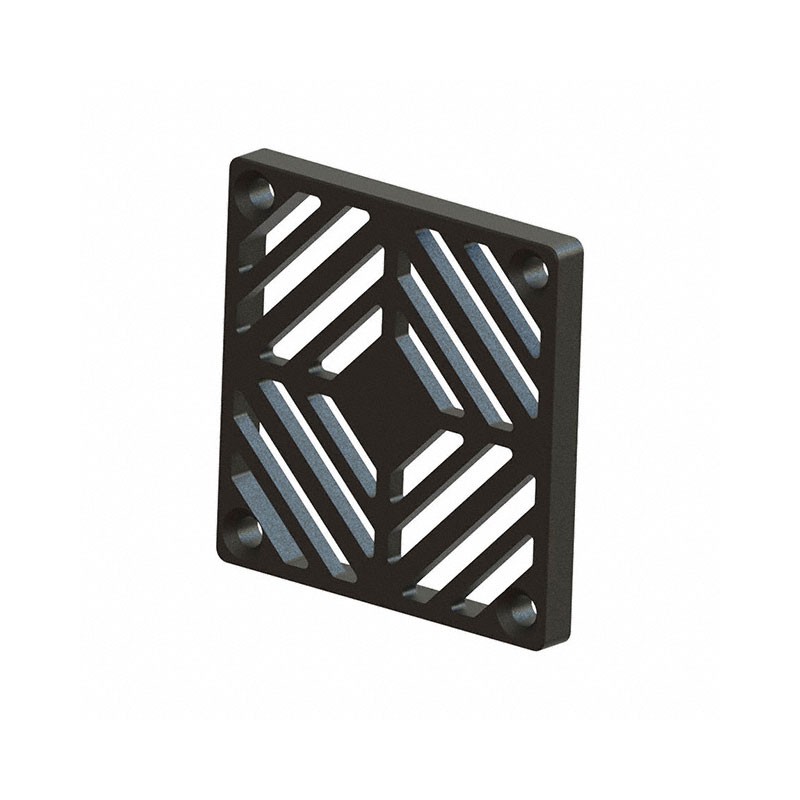 1 pcs : RFG-040-T - FAN FINGER GUARD BLACK 40X40