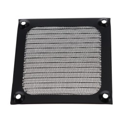 1 pcs : AFM-80B - ALUMINUM FAN FILTER BLACK 80MM