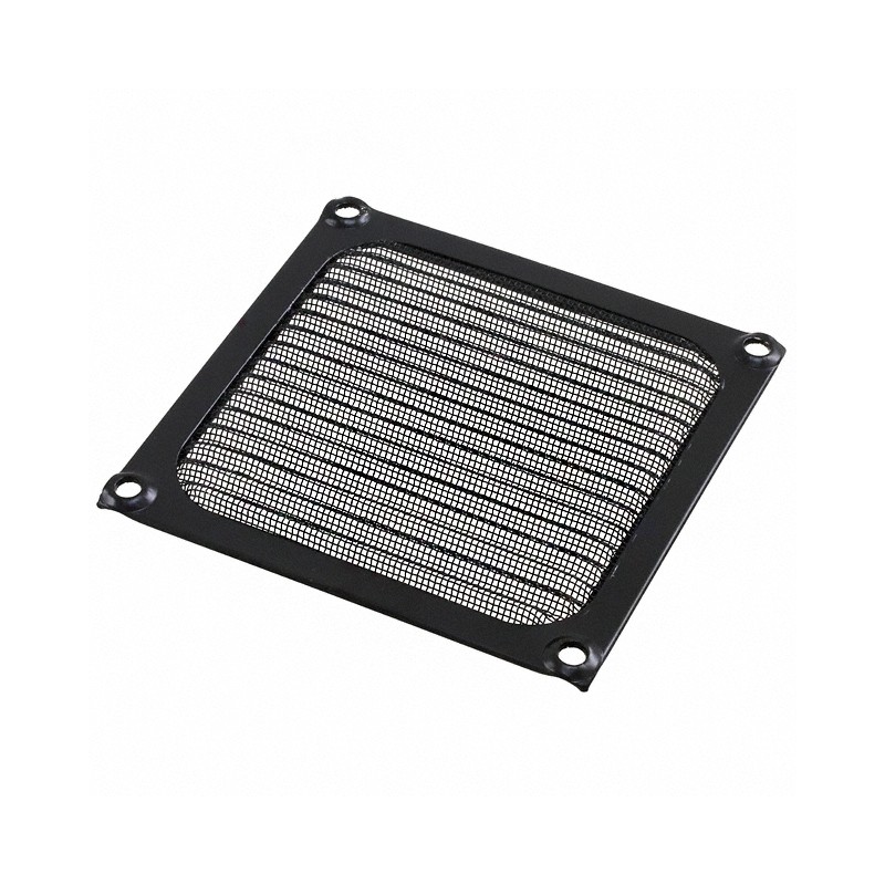 1 pcs : 06362-B - FAN FILTER ANODIZED BLACK 92MM