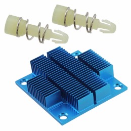 1 pcs : ATS-P1-79-C2-R0 - HEATSINK 30X30X10MM R-TAB T766