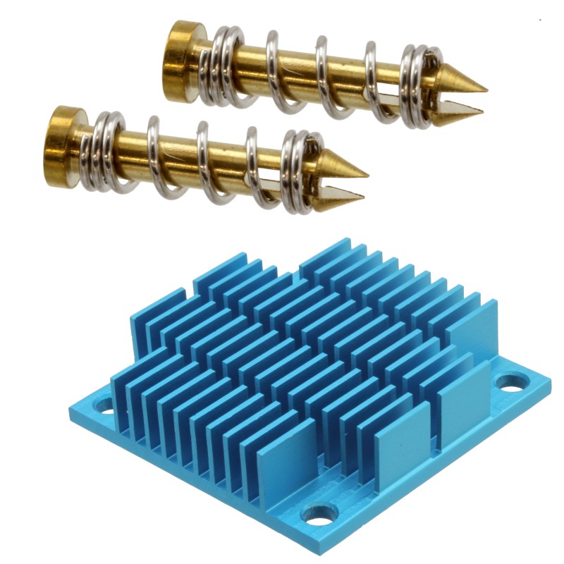 1 pcs : ATS-03C-113-C2-R0 - HEATSINK 40X40X10MM XCUT T766