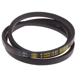 1 pcs - RS PRO Drive Belt, belt section A, 1450mm Length