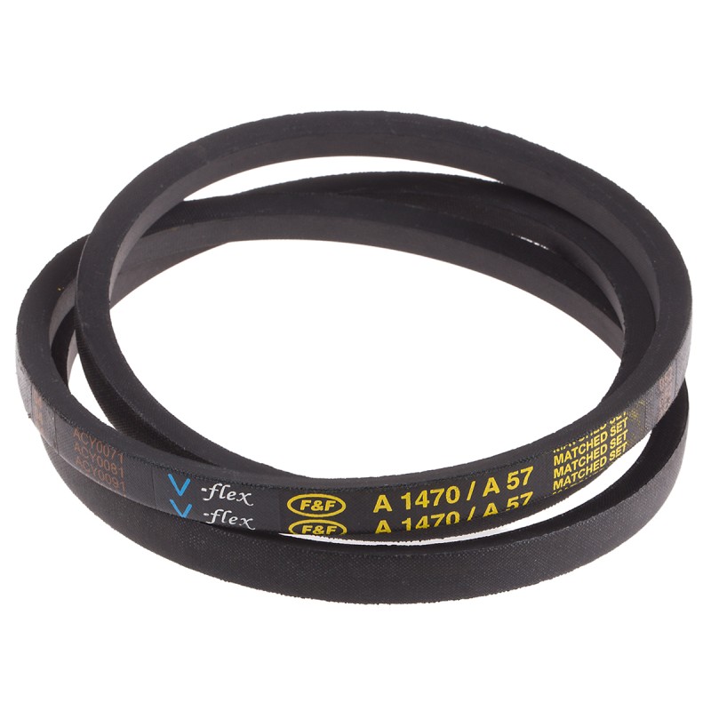 1 pcs - RS PRO Drive Belt, belt section A, 1450mm Length