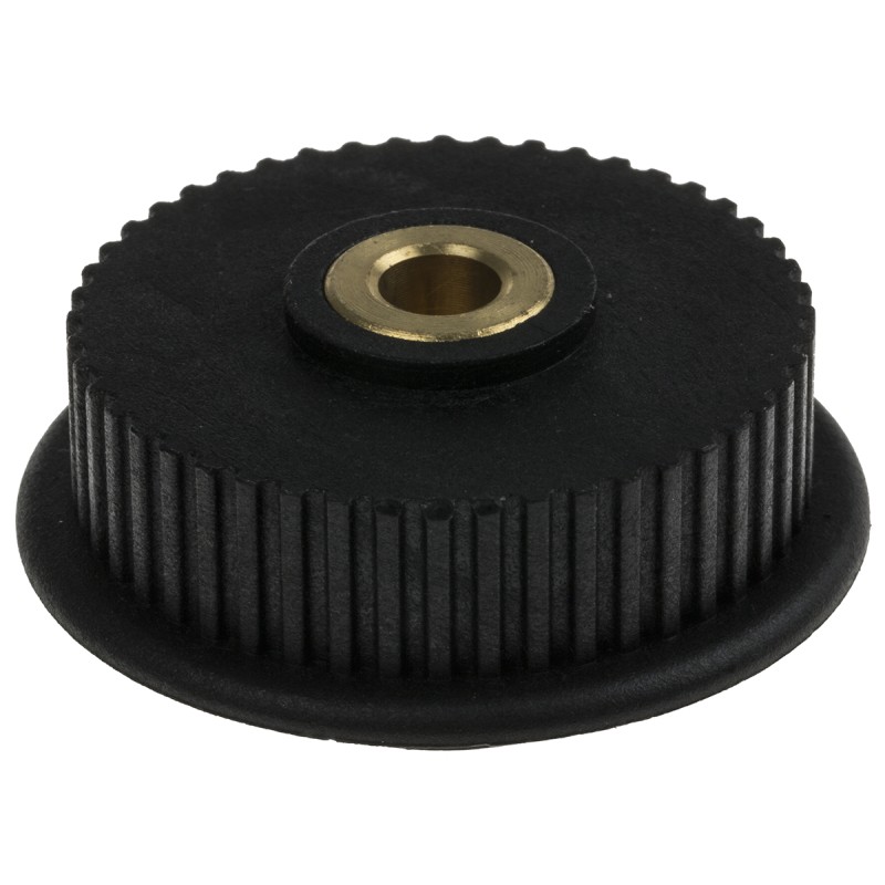 1 pcs - RS PRO Timing Belt Pulley, Brass, Glass Filled PC 6mm Belt Width x 2mm Pitch, 48 Tooth