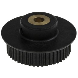 1 pcs - RS PRO Timing Belt Pulley, Brass, Glass Filled PC 6mm Belt Width x 2mm Pitch, 48 Tooth