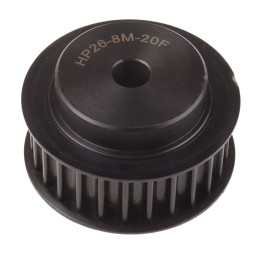 1 pcs - RS PRO Timing Belt Pulley, Steel 20mm Belt Width x 8mm Pitch, 26 Tooth