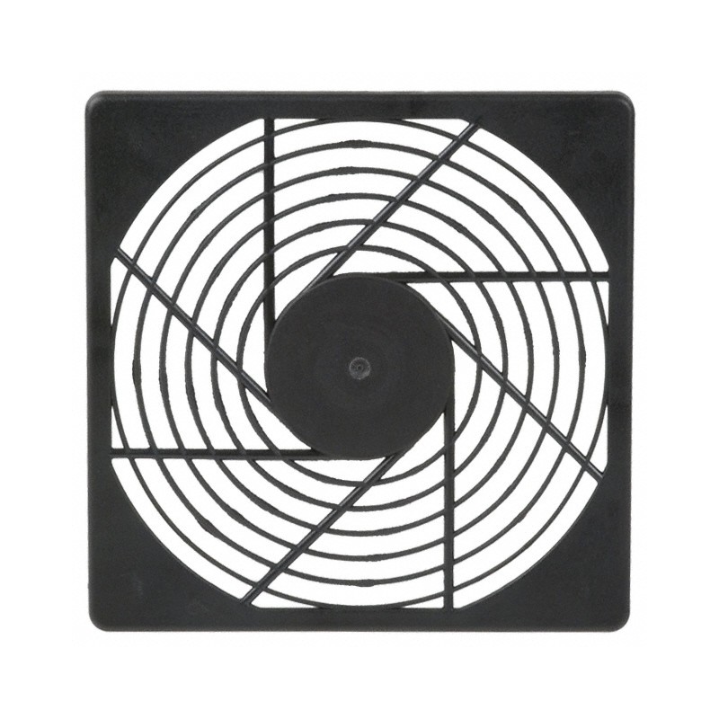 1 pcs : QSG-119-02 - FAN GUARD 119MM PLASTIC