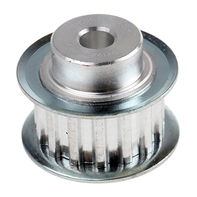 1 pcs - RS PRO Timing Belt Pulley, Aluminium 10mm Belt Width x 5mm Pitch, 15 Tooth