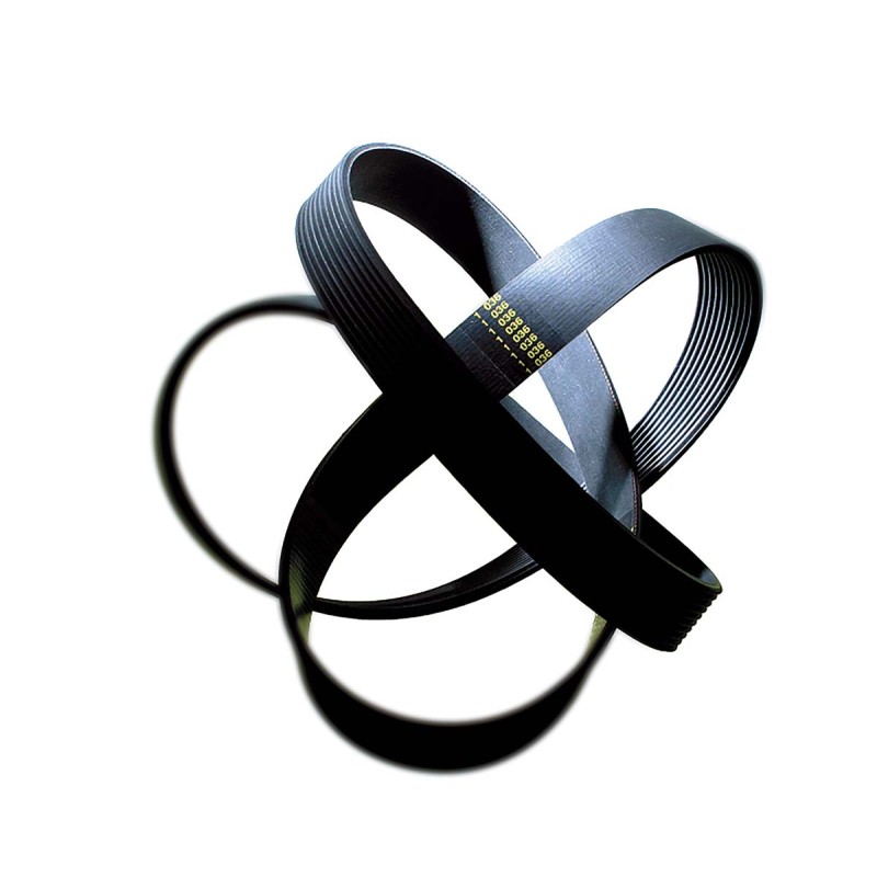 1 pcs - Hutchinson Rubber Poly V PJ Drive Belt, 762mm Length, 9.36mm Width