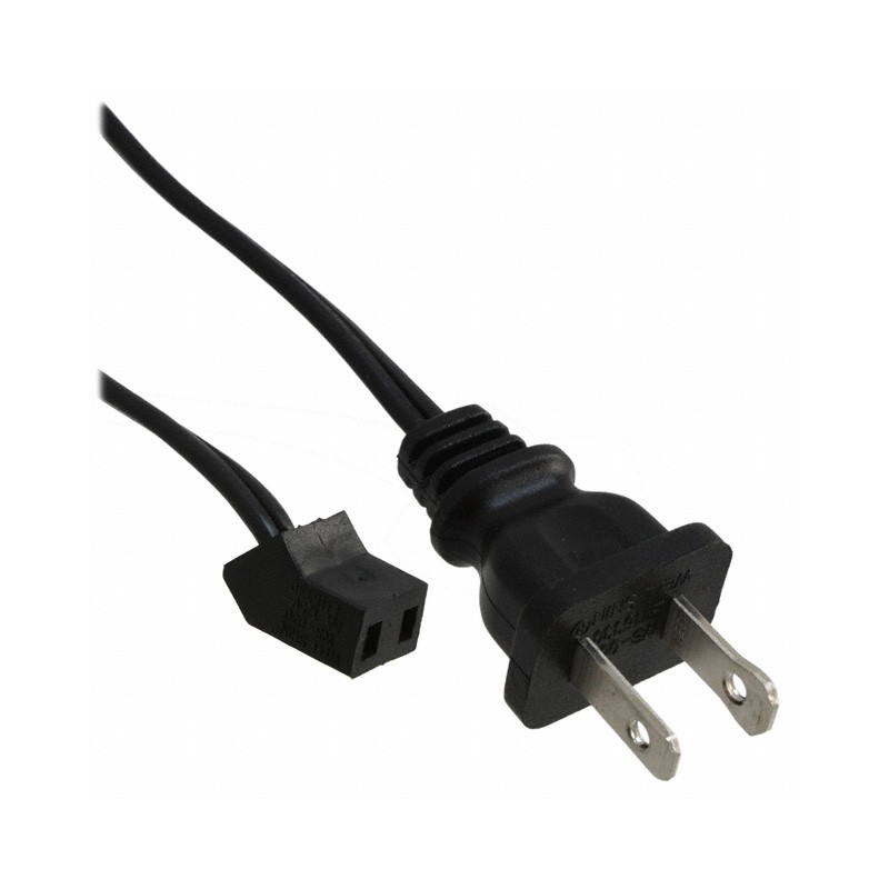 1 pcs : C45-48P - FAN CORD 45DEG W/AC PLUG