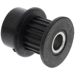 1 pcs - RS PRO Timing Belt Pulley, Aluminium, Glass Filled PC 6mm Belt Width x 2mm Pitch, 18 Tooth