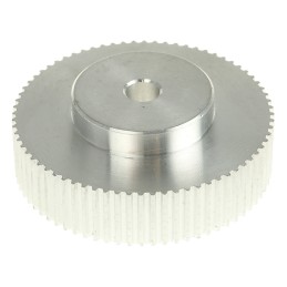 1 pcs - RS PRO Timing Belt Pulley, Aluminium 6.4mm Belt Width x 2mm Pitch, 72 Tooth