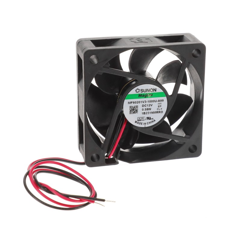 1 pcs : MF60201V3-1000U-A99 - FAN AXIAL 60X20MM 12VDC WIRE
