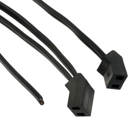 1 pcs : C45-2DC-24 - FAN CORD 45DEG 2POS 24'