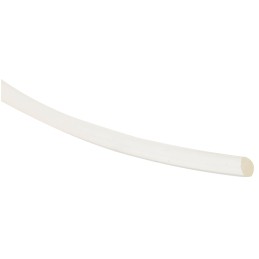 1 pcs - RS PRO 5m 2mm diameter Clear Round Polyurethane Belt for use with 16mm minimum pulley diameter