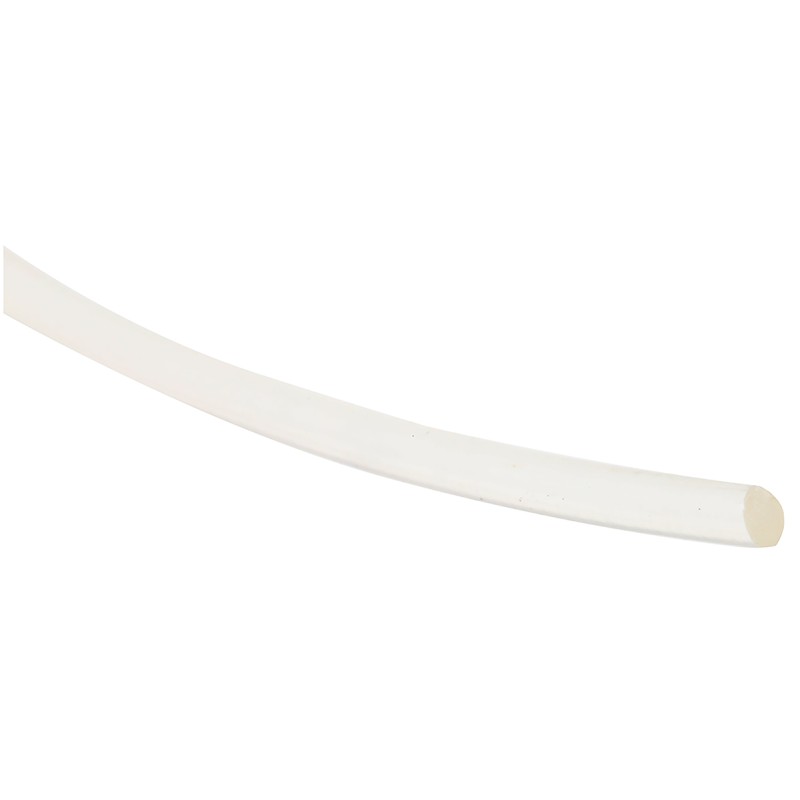 1 pcs - RS PRO 5m 2mm diameter Clear Round Polyurethane Belt for use with 16mm minimum pulley diameter