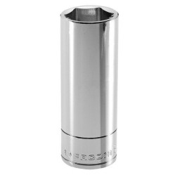 1 pcs - Facom 1/2 in Drive 12mm Deep Socket, 6 point, 77 mm Overall Length