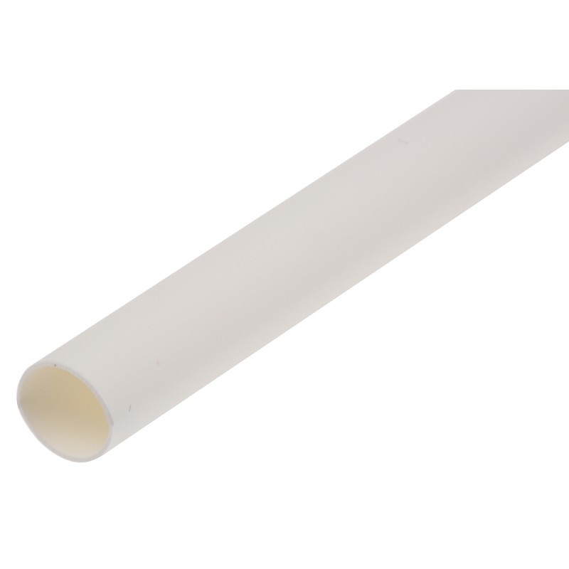 5 pcs - RS PRO Heat Shrink Tubing, White 4.8mm Sleeve Dia. x 1.2m Length 2:1 Ratio
