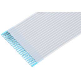 5 pcs - Molex Premo-Flex Series FFC Ribbon Cable, 20-Way, 1.25mm Pitch, 152mm Length