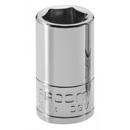 1 pcs - SAM 1/4 in Drive 5.5mm Standard Socket, 6 point, 22 mm Overall Length